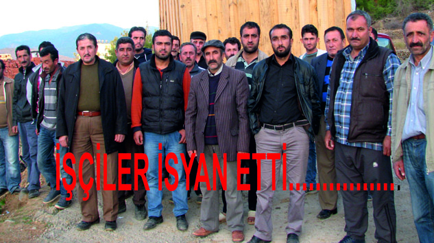 ARITMA TESİSİ İŞÇİLERİ PARALARINI İSTİYOR