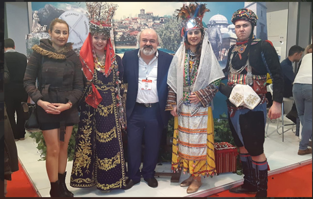 Ünlüselek EMITT Fuarına katıldı