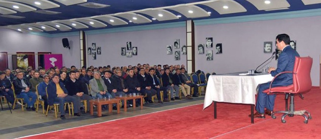 Başkan Türe, personelle istişare toplantısı yaptı