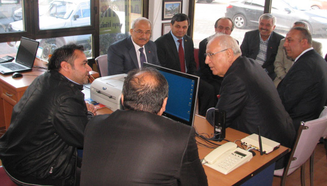 MHP’lilerden gazetemize ziyaret