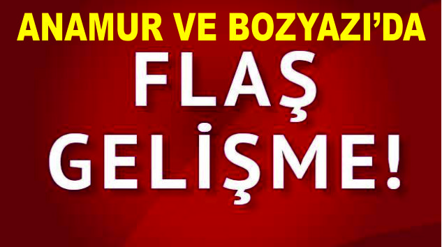 ANAMUR VE BOZYAZI’DA AÇIĞA ALINAN ÖĞRETMENLER