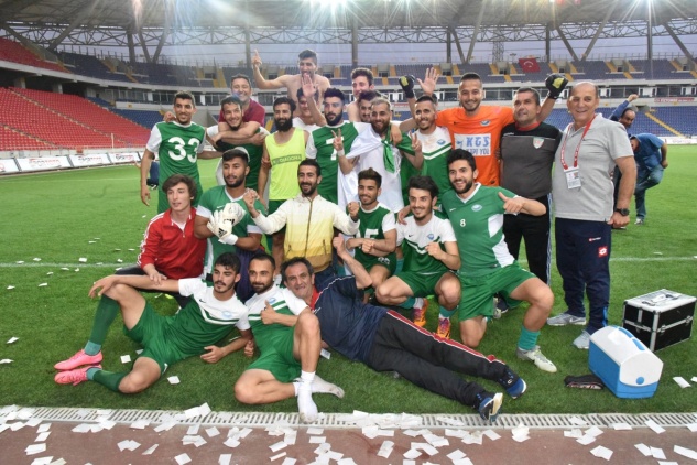 Anamur Belediyespor Bölgesel Amatör Lige yükseldi