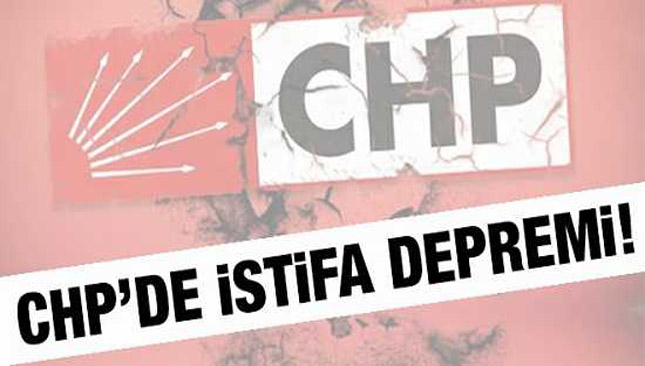 CHP’DE 11 KİŞİ İSTİFA ETTİ….