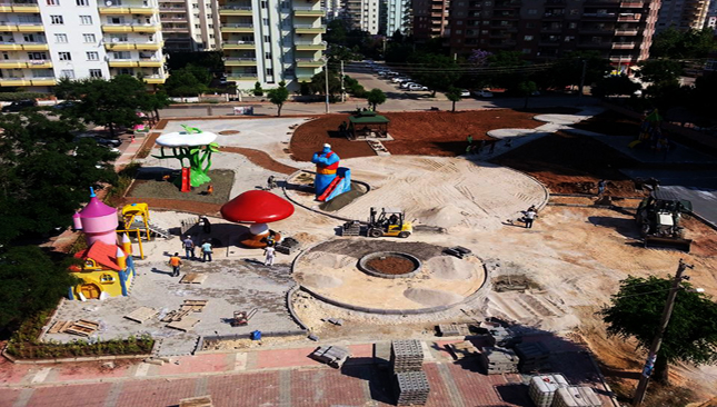 Mersin Büyükşehir’in engelli parkı yüzleri güldürdü