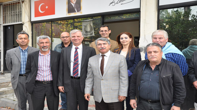 SAĞLAR’DAN AKKAŞ’A ZİYARET