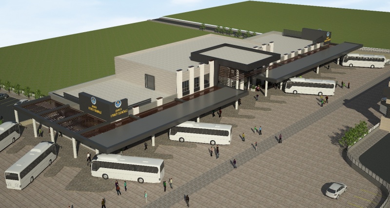 ANAMUR’A YENİ OTOGAR İÇİN DÜĞMEYE BASILDI