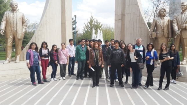 Anadolu Lisesi 11. Sınıf öğrencileri Ankarayı gezdi
