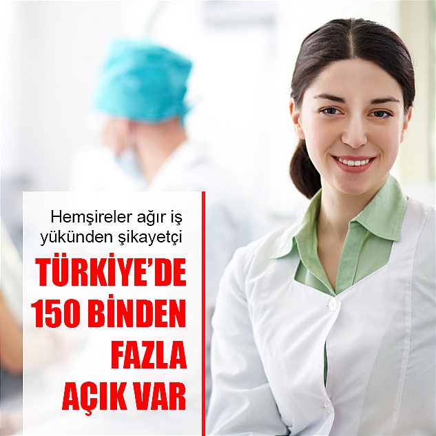 Hemşireler ağır iş yükünden şikayetçi …
