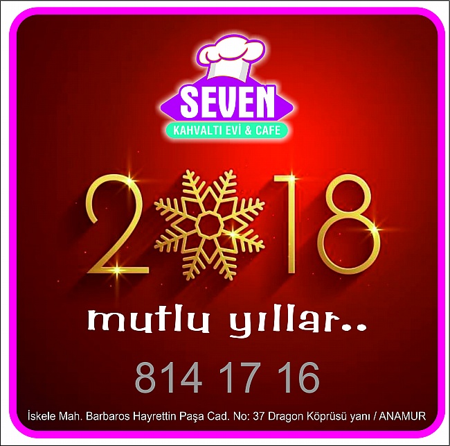 SEVEN KAHVALTI EVİ & CAFE YENİ YIL MESAJI