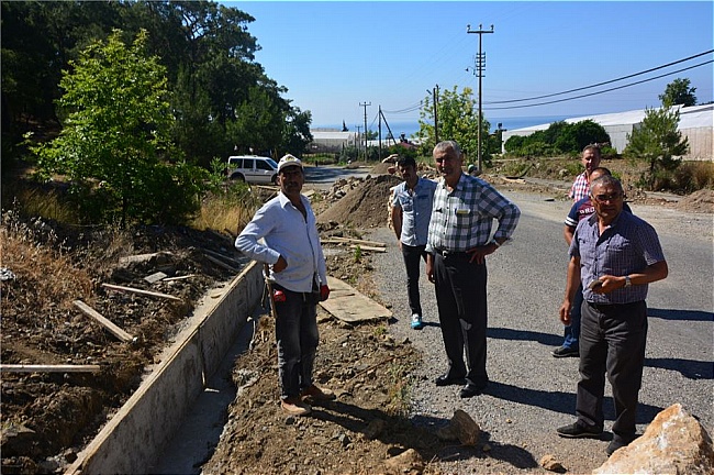 Başkan Ballı Sıcak Asfalt öncesi çalışmaları inceledi