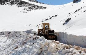 Kaşpazarı Yaylası grup yolunda kar temizliği başladı