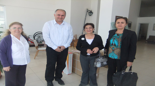 ÖZEL’DEN MÜTEAHHİTLERE ZİYARET