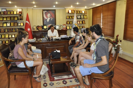 BAŞKAN TUNA’YA ZİYARET