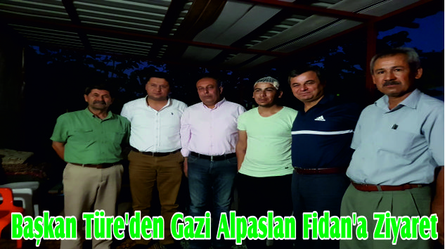 Başkan Türe’den Gazi Alpaslan Fidan’a Ziyaret